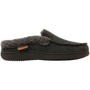 imageDearfoams Mens Memory Foam Insole Slipper BLACK US Footwear Size System Adult Men Numeric Range Medium 13 14Grey