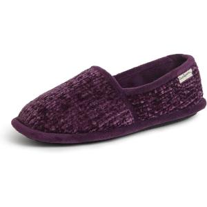 imageDearfoams Womens Chenille ALine SlipperAubergine