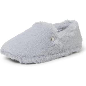 imageDearfoams Womens Ellie Fluffy Snuggle SlipperSleet