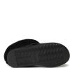 imageDearfoams Fireside Adelaide Genuine Shearling Soft Comfy Memory Foam Plush Indoor House Shoe Clog SlipperBlack