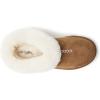 imageDearfoams Fireside Adelaide Genuine Shearling Soft Comfy Memory Foam Plush Indoor House Shoe Clog SlipperChestnut
