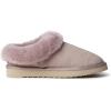 imageDearfoams Fireside Adelaide Genuine Shearling Soft Comfy Memory Foam Plush Indoor House Shoe Clog SlipperDusty Pink