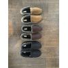 imageDearfoams Mens Eli Microfiber IndoorOutdoor with Whipstitch Detail Suede Moccasin SlipperChestnut