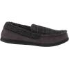 imageDearfoams Mens Eli Microfiber IndoorOutdoor with Whipstitch Detail Suede Moccasin SlipperPavement