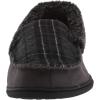 imageDearfoams Mens Eli Microfiber IndoorOutdoor with Whipstitch Detail Suede Moccasin SlipperPavement