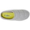 imageDearfoams Mens Memory Foam Indoor Outdoor House SlipperBrayden ClogGiftsLight Heather Grey