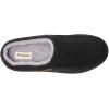 imageDearfoams Mens Memory Foam SlipperBlack