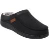 imageDearfoams Mens Memory Foam SlipperBlack