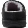 imageDearfoams Mens Memory Foam SlipperBlack