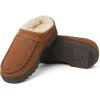 imageDearfoams Mens Reed Genuine Suede ClogChestnut