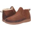 imageDearfoams Mens Spencer Microsuede IndoorOutdoor Comfort Boot with Fleece LiningChestnut