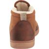 imageDearfoams Mens Spencer Microsuede IndoorOutdoor Comfort Boot with Fleece LiningChestnut