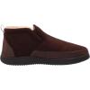 imageDearfoams Mens Spencer Microsuede IndoorOutdoor Comfort Boot with Fleece LiningCoffee