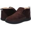 imageDearfoams Mens Spencer Microsuede IndoorOutdoor Comfort Boot with Fleece LiningCoffee