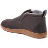 imageDearfoams Mens Spencer Microsuede IndoorOutdoor Comfort Boot with Fleece LiningPavement