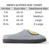 imageDearfoams Unisex Adult Smile Icon Retro Preppy SlipperMens Grey