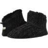 imageDearfoams Womens Chenille Bootie SlipperBlack