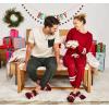 imageDearfoams Womens Christmas Gifts for Mom Cute Matching Family Pajama Mama Bear SlipperBuffalo Plaid
