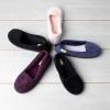 imageDearfoams Womens Cozy Memory Foam Indoor Rebecca Closed Back House Ballet Slipper with Wide WidthsAubergine Chenille