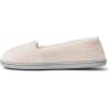 imageDearfoams Womens Cozy Memory Foam Indoor Rebecca Closed Back House Ballet Slipper with Wide WidthsDusty Pink Chenille