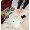 imageDearfoams Womens Cozy Memory Foam Indoor Rebecca Closed Back House Ballet Slipper with Wide WidthsFresh Pink