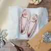 imageDearfoams Womens Cozy Memory Foam Indoor Rebecca Closed Back House Ballet Slipper with Wide WidthsPlum Crushed Velvet