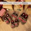 imageDearfoams Womens Gifts for Mom Cute Cozy Mothers Day Mama Bear SlipperBrown Frost