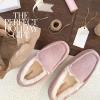 imageDearfoams Womens Moccasin Slipper  Fireside Mel Indoor House Shoe with Genuine Shearling and Cozy Memeory FoamDusty Pink