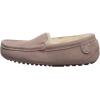 imageDearfoams Womens Moccasin Slipper  Fireside Mel Indoor House Shoe with Genuine Shearling and Cozy Memeory FoamDusty Pink