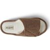 imageDearfoams Womens Norma Adjustable Wool Slide SlipperChestnut