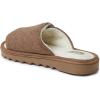 imageDearfoams Womens Norma Adjustable Wool Slide SlipperChestnut