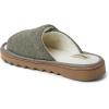 imageDearfoams Womens Norma Adjustable Wool Slide SlipperMoss