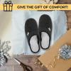 imageDearfoams Womens Slip On Memory Foam Comfort Samatha Scuff House Slipper with Wide WidthsDusty Pink