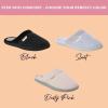 imageDearfoams Womens Slip On Memory Foam Comfort Samatha Scuff House Slipper with Wide WidthsDusty Pink