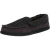imageDearfoams Mens Eli Microfiber IndoorOutdoor with Whipstitch Detail Suede Moccasin SlipperPavement