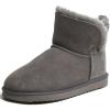 imageDearfoams Womens Fireside Genuine Shearling Water Resistant IndoorOutdoor Foldover BootGrey