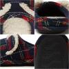 imageDearfoams Kids and Toddlers Lil Bear Baby Bear Christmas Holiday Matching Pajama Family Bear SlipperLil Bear Blue Tartan Plaid
