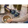 imageDearfoams Kids and Toddlers Lil Bear Baby Bear Christmas Holiday Matching Pajama Family Bear SlipperLil Bear Peacoat