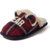 imageDearfoams Kids and Toddlers Lil Bear Baby Bear Christmas Holiday Matching Pajama Family Bear SlipperLil Bear Peacoat
