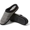 imageDearfoams Mens Breathable Memory Foam Asher Clog House Shoe SlipperBlack