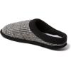 imageDearfoams Mens Breathable Memory Foam Asher Clog House Shoe SlipperBlack