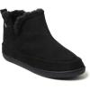 imageDearfoams Mens Brixen IndoorOutdoor Memory Foam Boot Alpine Camping Cozy Slipper House ShoeBlack