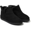 imageDearfoams Mens Brixen IndoorOutdoor Memory Foam Boot Alpine Camping Cozy Slipper House ShoeBlack