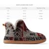 imageDearfoams Mens Brixen IndoorOutdoor Memory Foam Boot Alpine Camping Cozy Slipper House ShoeBlack Combo