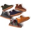 imageDearfoams Mens Brixen IndoorOutdoor Memory Foam Boot Alpine Camping Cozy Slipper House ShoeBrown Multi