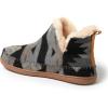 imageDearfoams Mens Brixen IndoorOutdoor Memory Foam Boot Alpine Camping Cozy Slipper House ShoeGrey Combo