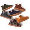 imageDearfoams Mens Brixen IndoorOutdoor Memory Foam Boot Alpine Camping Cozy Slipper House ShoePotting Soil