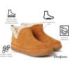 imageDearfoams Mens Brixen IndoorOutdoor Memory Foam Boot Alpine Camping Cozy Slipper House ShoeWhiskey