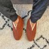 imageDearfoams Mens Heritage Warm Up BootieRustic Brown Sherpa