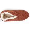 imageDearfoams Mens Heritage Warm Up BootieRustic Brown Sherpa
